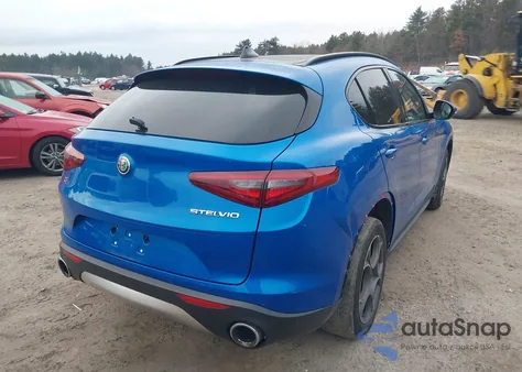 2018 Alfa Romeo Stelvio Ti Sport Awd from USA, damaged, VIN ZASFAKNNXJ7B96357
